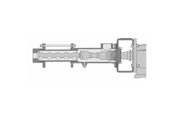 Насос серии MD схема в разрезе