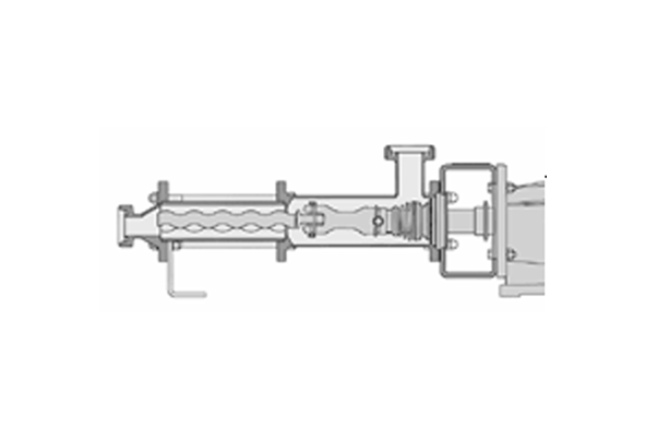 Насос серии MDC схема в разрезе