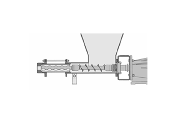 Насос серии MDT схема в разрезе